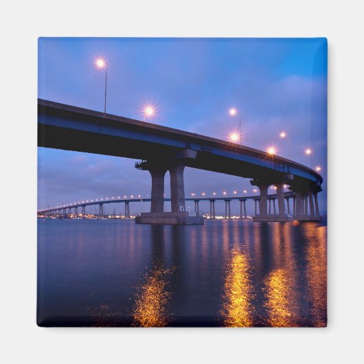 Coronado Bridge in Dusk Magneet (Voorkant)