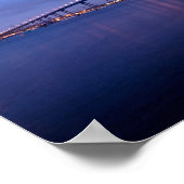 Coronado Bridge in Dusk Poster (Hoek)