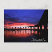 Coronado Bridge Sunrise Briefkaart (Voorkant)