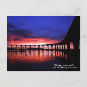 Coronado Bridge Sunrise Briefkaart