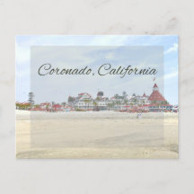 Coronado, Californië Briefkaart
