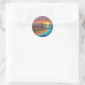 Coronado-eiland VS Ronde Sticker (Tas)