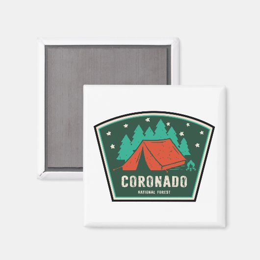 Coronado National Forest Camping Magneet (Voorkant / Achterkant)