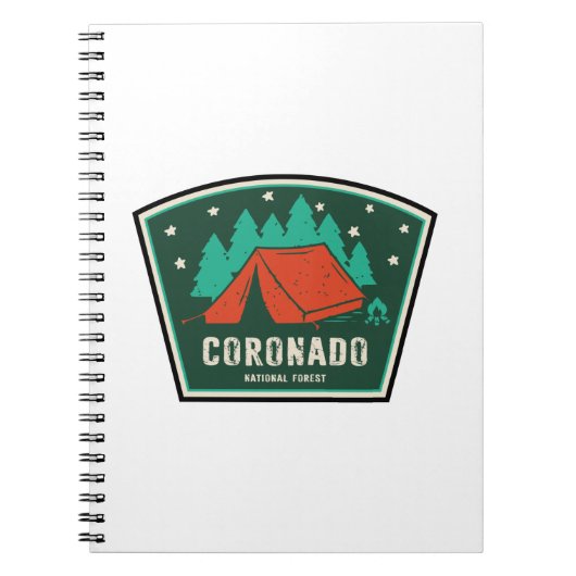 Coronado National Forest Camping Notitieboek (Voorkant)