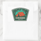 Coronado National Forest Camping Rechthoekige Sticker (Tas)