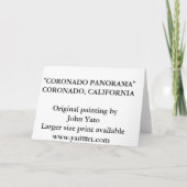 CORONADO PANORAMA KAART (Achterkant)
