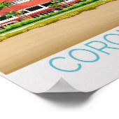 Coronado San Diego Travel Poster Californië Reizen (Hoek)