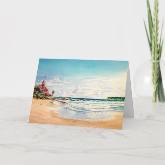 CORONADO STRAND KAART (Voorkant)