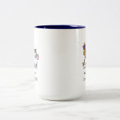 Coronatie 2023 tweekleurige koffiemok (Center)