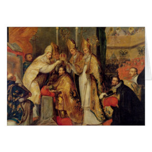 Coronatie van Charles V Heilige Romeinse keizer
