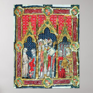 Coronatie van de Koningen van Aragón en Castille Poster