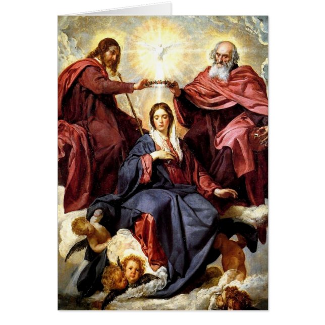 Coronatie van de maagd (Voorkant)