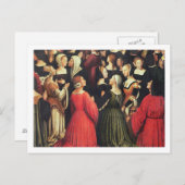 Coronatie van de Maagd, 1513 (olie op het paneel)  Briefkaart (Voorkant / Achterkant)