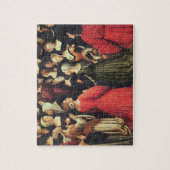 Coronatie van de Maagd, 1513 (olie op het paneel)  Legpuzzel (Verticaal)