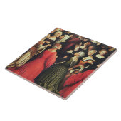 Coronatie van de Maagd, 1513 (olie op het paneel) Tegeltje (Zijkant)