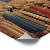 Coronatie van de Maagd door Fra Angelico - Poster (Hoek)