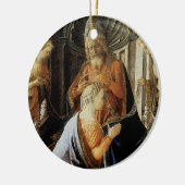 Coronatie van de Maagd Keramisch Ornament (Links)