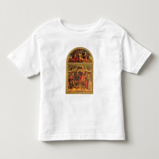 Coronatie van de maagd kinder shirts (Voorkant)