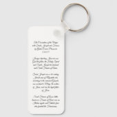 Coronatie van de maagd sleutelhanger (Achterkant)