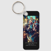 Coronatie van de maagd sleutelhanger (Voorkant)