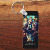 Coronatie van de maagd sleutelhanger (Voorkant)