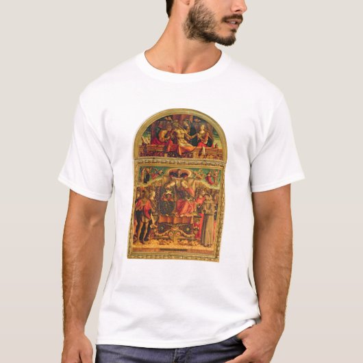 Coronatie van de maagd t-shirt (Voorkant)