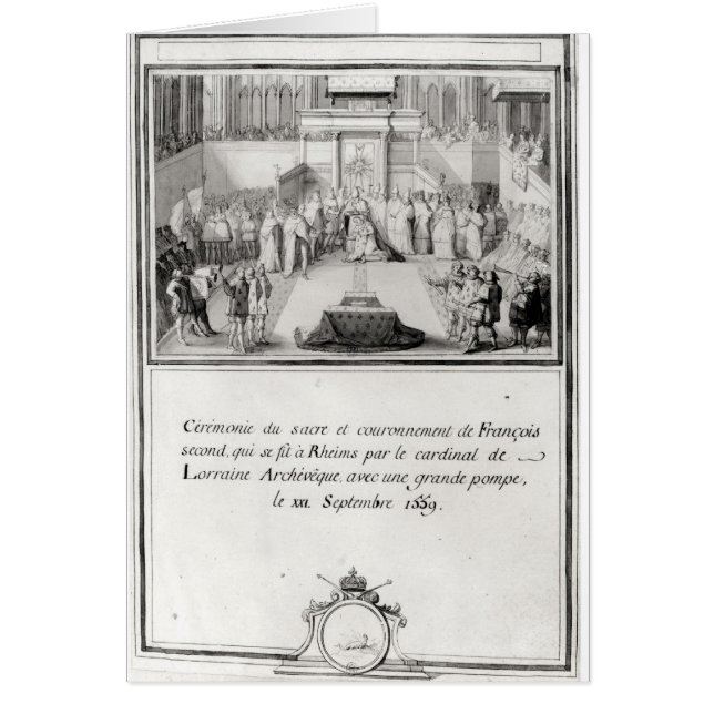 Coronatie van Francis II (Voorkant)