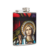 Coronatie van het Glas in lood van de gevlekte Maa Heupfles (Rechts)