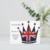 Coronatie van Koning Charles III Briefkaart (Staand voorkant)