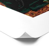 Coronatie van maagd door meester van imhoff-altar poster (Hoek)