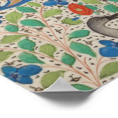 Coronatie van Mary Medieval Illuminated Manuscript Poster (Hoek)