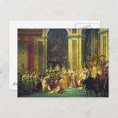 Coronatie van Napoleon door Jacques Louis David Briefkaart (Voorkant / Achterkant)