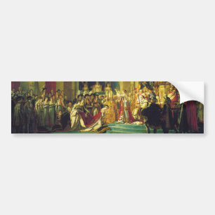 Coronatie van Napoleon door Jacques Louis David Bumpersticker