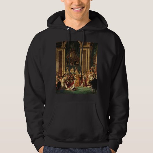 Coronatie van Napoleon door Jacques-Louis David Hoodie (Voorkant)