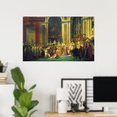 Coronatie van Napoleon door Jacques Louis David Poster (Thuiskantoor)