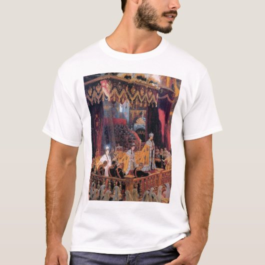 Coronatie van Nicholas II T-shirt (Voorkant)