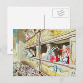 Coronatie van Voltaire in de Theater Francais Briefkaart (Voorkant / Achterkant)