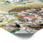 Coronatie van Voltaire in de Theater Francais Poster (Hoek)