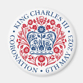 Coronatiekleem Magneet (Voorkant)