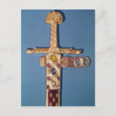 Coronatiezwaard van de Franse koning Briefkaart (Voorkant)
