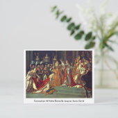 Coronation at Notre Dame by Jacques-Louis David Briefkaart (Staand voorkant)