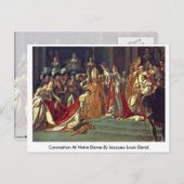 Coronation at Notre Dame by Jacques-Louis David Briefkaart (Voorkant / Achterkant)