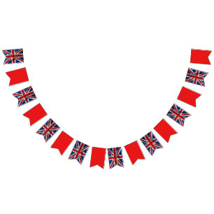 Coronation bunting vlaggetjes