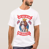 Coronation Cavalier King Charles T-shirt (Voorkant)