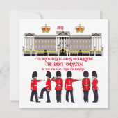 Coronation Celebration Lunch Invitation Kaart (Voorkant)