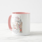 Coronation day 2023 King Charles III Personalized Mok (Voorkant links)