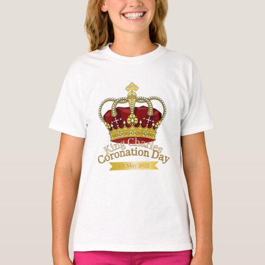 Coronation Day Crown T-Shirt (Voorkant)