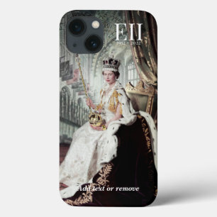 Coronation Day foto van H.M. Queen Elizabeth II, Case-Mate iPhone Case