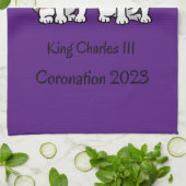 Coronation Dogs Theedoek (Gevouwen)