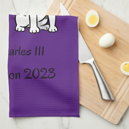 Coronation Dogs Theedoek (Quarter Fold)